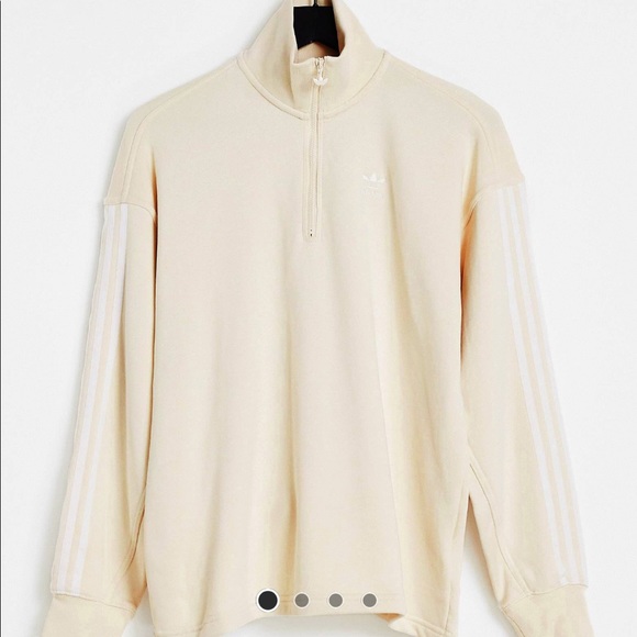 adidas Sweaters - NWT Adidas Adicolor Quarter-Zip Sweatshirt - Sz XS Women’s